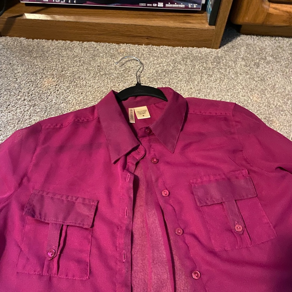 Passport Magenta Blouse - Picture 7 of 12